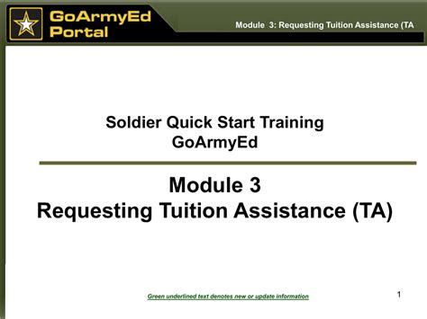 goarmyed ta application